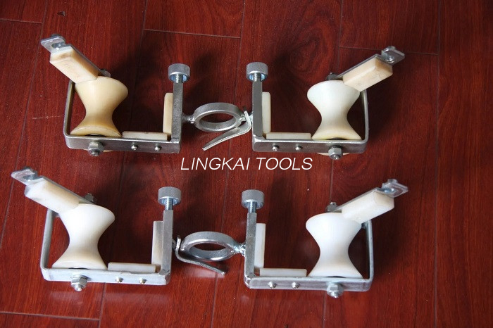 OPGW Installation Tools Live Line Doppelscheiben-Stützrolle SH2