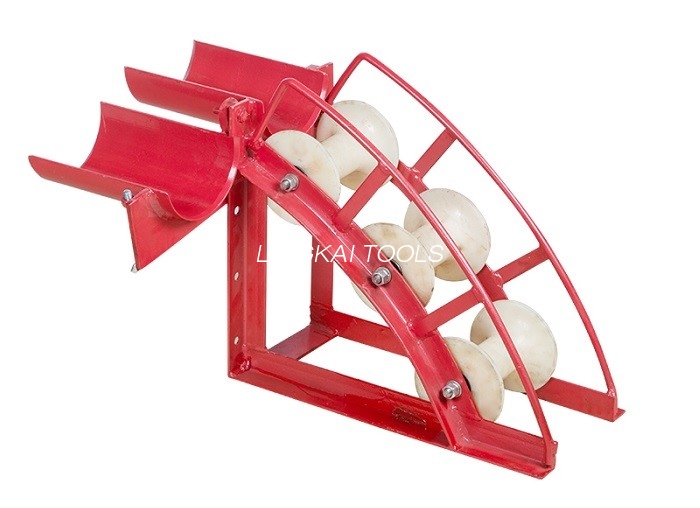 Red B Series Underground Cable Tools Kabelzug-Rollenblock-Führungsrolle