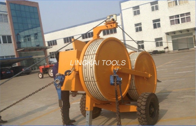 Orange hydraulischer Abzieher-Spanner SA-YQZ40 40KN zum Ziehen/Spannen des Leiters