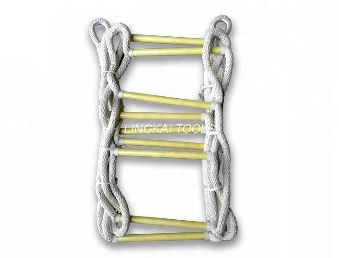 Weiche Konstruktionssicherheitswerkzeuge, Feuer-Notausstiegs-Kletterseilleiter