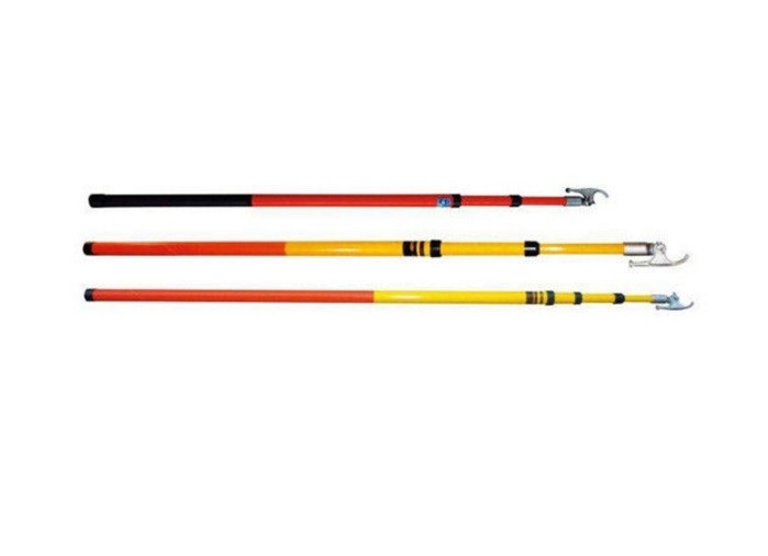 500 kV Spannung, 7,5 m, elektrische Hot-Stick-Isolierung, Teleskop-Fiberglas
