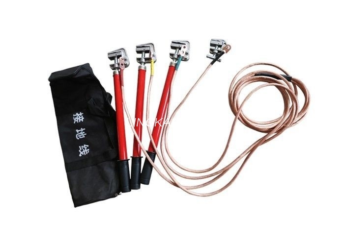 Hochspannungs-Erdungsstab für Elektrizität, Licht, Universalkopf-Erdungskabel