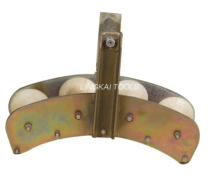 Quadrantenblock mit vier Rädern, kombinierte Quadrantenrolle für OPGW, 10 kN Nennlast