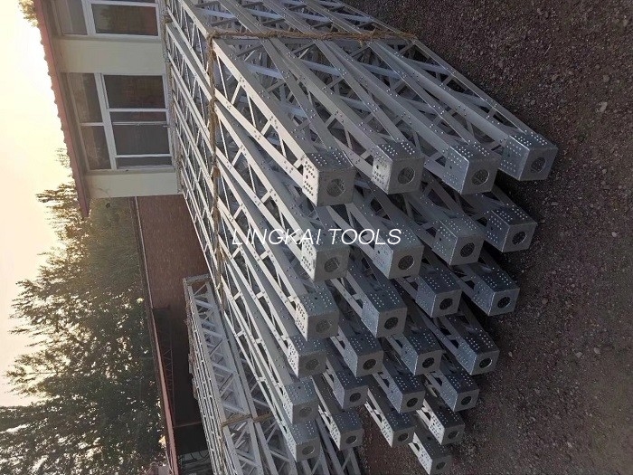 ISO-CE-Oberleitungsturm-Aufrichtungs-Werkzeug-Aluminiumlegierungs-Rahmen-Art-Arbeitsplattform