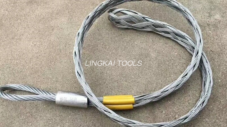 CE-zertifizierte Werkzeuge für Glasfaserkabel Opgw-Kabelziehgriffe Mesh Socket Joints