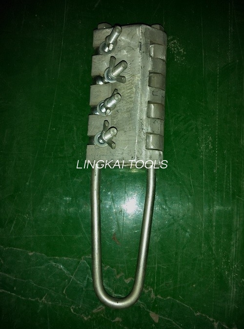 Aluminiumlegierungs-Lichtwellenleiter-Werkzeug-Radialverriegelungsgreifer für OPGW-Radialkabel