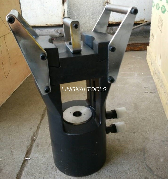 1250KN Drahtseil-Hydraulikkompressor 24mm Hub zum Crimpen von 14-76mm Anschlüssen