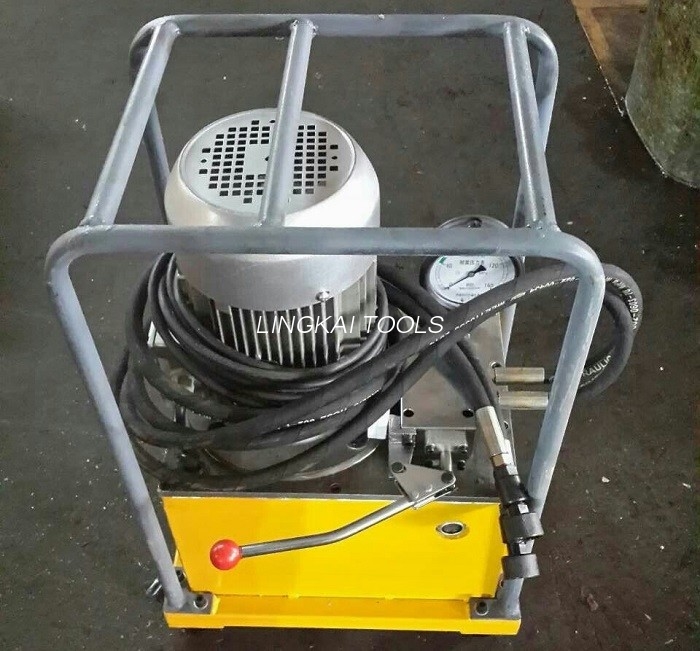 3,0 kW 80 MPa Hydraulik Crimping Tool Doppelgeschwindigkeit Elektrische Hydraulikpumpe