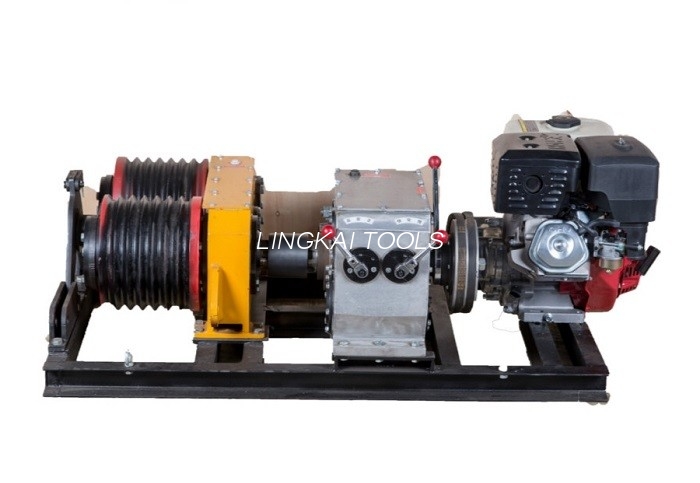 5-Tonnen-Doppelspill-Seilwindenabzieher mit Honda GX390-Motor 13 PS