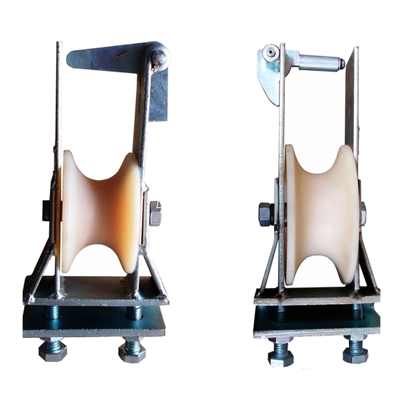 Swerve Skyward Nylon-Rollenhaken-Riemenscheiben-Leiter-Bespannungsblock